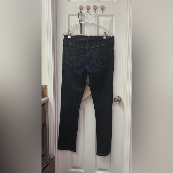 Citizens Of Humanity LA ‘Ava’ Low Rise Straight‎ Leg Sz 32 Dark Wash - Picture 10 of 15